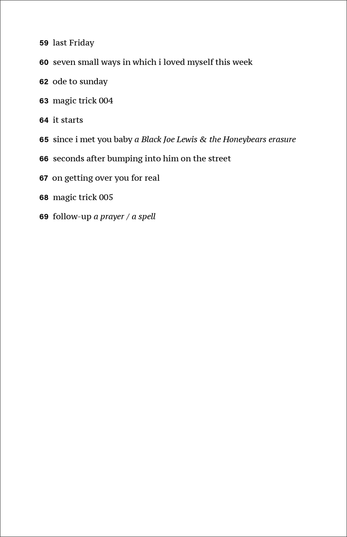 Depression & Other Magic Tricks Button Poetry