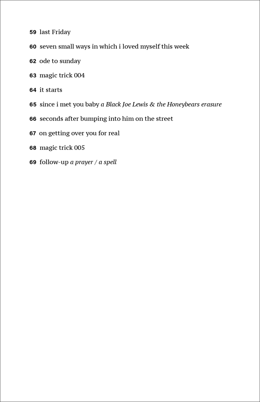 Depression & Other Magic Tricks Button Poetry