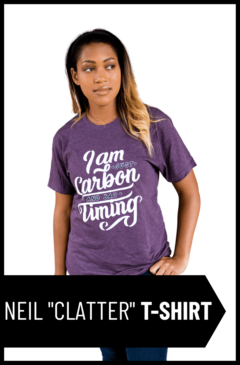 Neil Hilborn "Clatter" Unisex T-Shirt