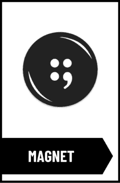Button Poetry Magnet