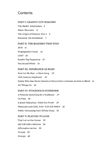 Coleman - COTT - TOC1 Coleman - COTT - TOC1