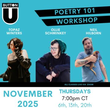 Button U 2025 poetry 101 November- IG square Button U 2025 poetry 101 November- IG square