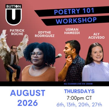 Button U 2026 poetry 101 August Button U 2026 poetry 101 August