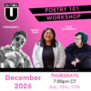 Button U 2026 poetry 101 December Button U 2026 poetry 101 December